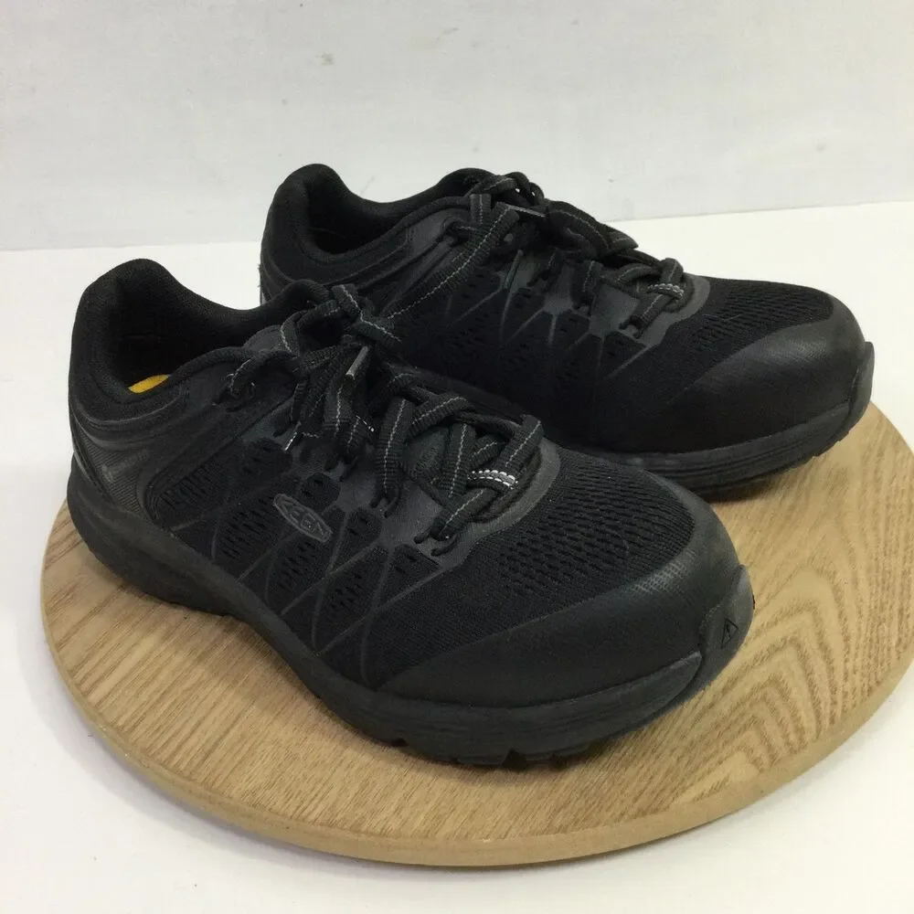 KEEN Vista Energy Alloy Toe Womens Work Sneakers Safety Toe Athletic Size 7 Wide